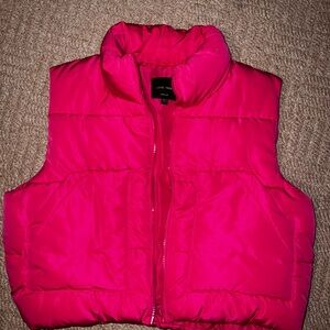 Love Tree Hot Pink Puffer Vest